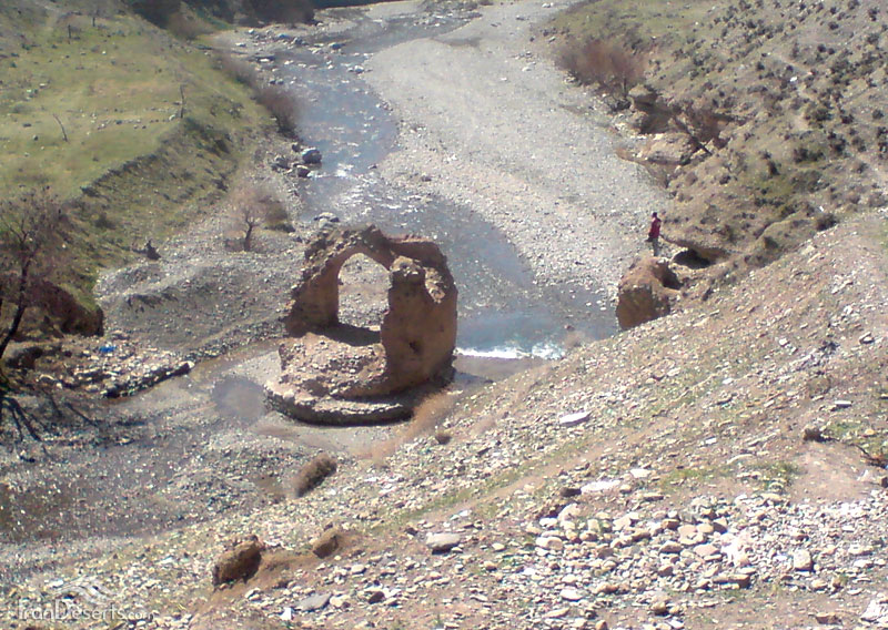 پل روستای بانو صحرا ساوجبلاغ